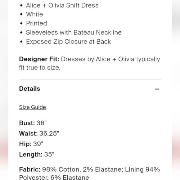 NWT Alice+Olivia Dress - Picture 4 of 9